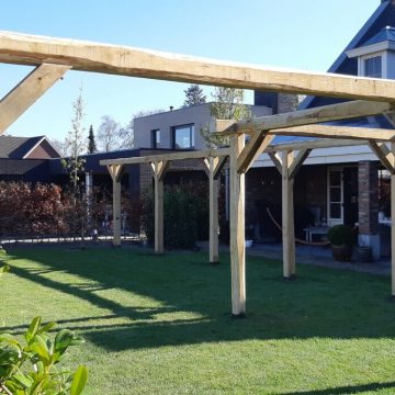 Houten pergola